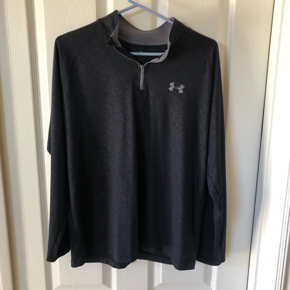 Under Armour Charcoal Quarter-Zip Pullover